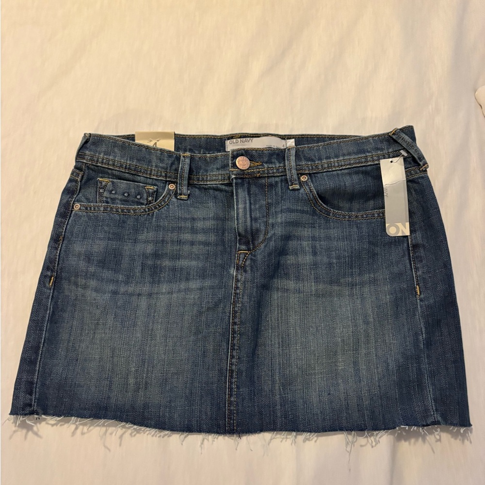 Old Navy Women's Denim Skirt - Blue
